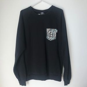 Serengtee Printed Pocket Sweatshirt